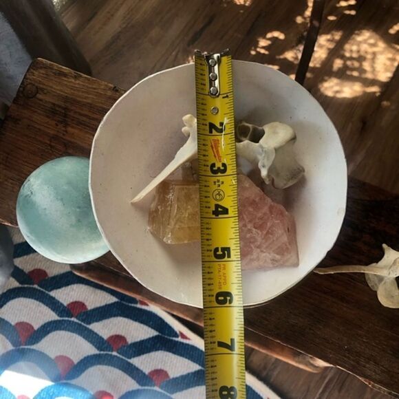 Beautiful Studio Pottery Dish Catch All Jewelry Tray~~Moon Egg Organic Look - Picture 5 of 16